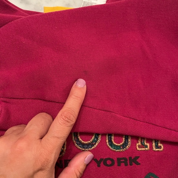 Girls Vintage Bonjour Paris Sweatshirt - Picture 7 of 7